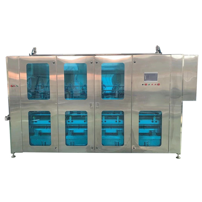 Υψηλής χωρητικότητας Pva πλυντήριο υδατοδιαλυτές κάψουλες πλυντηρίου που κατασκευάζουν μηχανή Απορρυπαντικό Pods Συσκευασία μηχανήματος